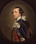 Sir Joshua Reynolds Portrait of 2nd Marquess of Rockingham oil painting artist